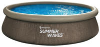 Summer Waves Quick Pool Ø 366 x 76 cm rattan (PGP1Q01230A)