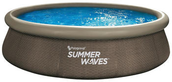 Summer Waves Quick Pool Ø 366 x 76 cm rattan (PGP1Q01230A)