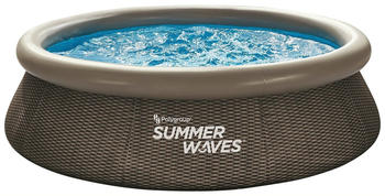 Polygroup Summer Waves Summer Waves Quick Pool Ø305 x 76 cm (1Q01030A) rattan braun