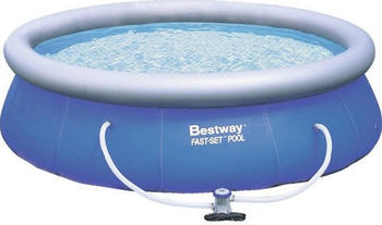 Bestway Fast Pool Set 457 x 122 cm mit Filterpumpe & Leiter (57148)