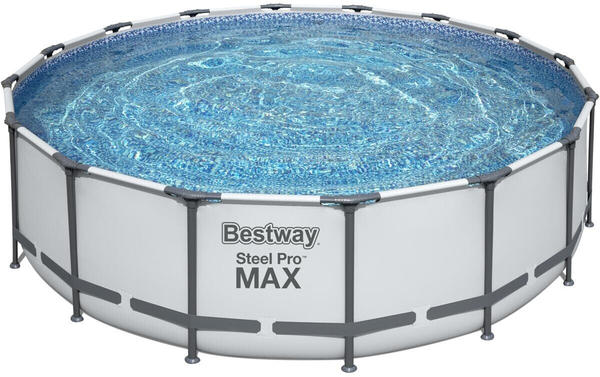 Bestway Steel Pro Max Frame Pool Komplett-Set 488 x 122 cm (5612Z-21)
