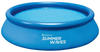 SummerWaves Quick-Up Pool, (Set, 3 tlg.), ØxH: 366x76 cm blau