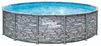 Summer Waves Elite Frame &Oslash; 427 x 107 cm stein (PGP4W01442B)
