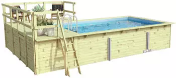 Karibu Pool Gr.3 350 x 530 cm (23643)