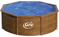 Gre Rundpool "PACIFIC in Holzoptik inkl. Zubeh&ouml;r" H&ouml;he: 120 cm, in versch. Gr&ouml;&szlig;en