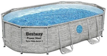 Bestway Power Steel Vista Pool Set 488x305x107 cm (grey)