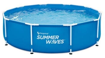 Summer Waves Active Frame Pool 305 x 76 cm blau mit Filterpumpe