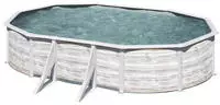 Gre Ovalpool "FINLANDIA" H&ouml;he: 120 cm, in versch. Gr&ouml;&szlig;en erh&auml;ltlich