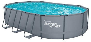Polygroup Summer Waves Summer Waves Active Frame Pool 610 x 366 x 122 cm anthrazit
