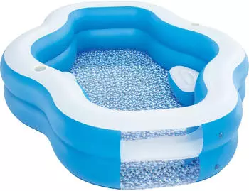 Bestway Splash View - Family Pool mit Seitenfenster 270 x 198 x 51 cm (54409_22)