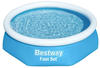 Bestway Fast Set Aufstellpool-Set mit Filterpumpe Ø244x61cm blau