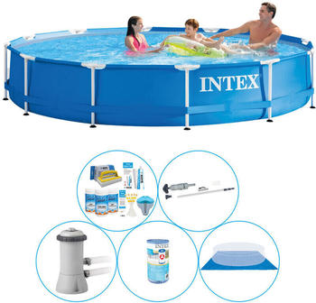 Intex Pools Intex Metal Frame round 366 x 76 cm (8720574962796)