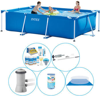 Intex Pools Intex Frame Pool rectangular 300 x 200 x 75 cm 6 pieces (8720574960907)