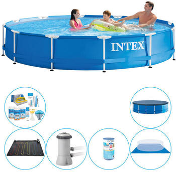 Intex Pools Intex Metal Frame round 366 x 76 cm filter cartridge (8720574944693)
