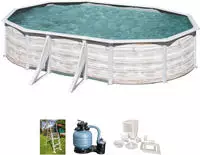 Gre Ovalpool "FINLANDIA" H&ouml;he: 120 cm, in versch. Gr&ouml;&szlig;en erh&auml;ltlich