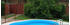 Konifera Ovalpool Lanzarote 300 x 490 x 110 cm blau/weiß (Set 8-teilig)