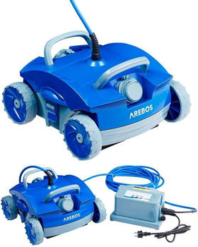 Arebos automatischer Poolroboter blau (AR-HE-BSR)