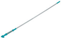 Best Way Poolstaubsauger Blau 252 x 17 cm Aluminium