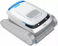 AGT Poolroboter: Akku-Poolreiniger f&uuml;r Boden & W&auml;nde, Poolsauger, bis 120 Min., 100