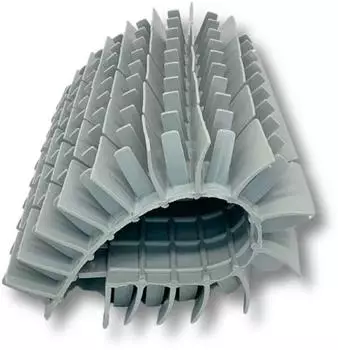Dolphin PVC Bürste 145mm lang grau Dolphin Poolreiniger Ersatzteilnr. 6101635