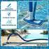 Maxorado Poolsauger-Set mit Teleskopstange, 5,5m Schlauch, Skimmer-Anschluss 38mm
