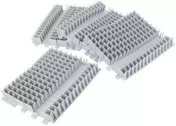 vhbw Poolbürste für Dolphin F 50/60, PVC, 17,5x13x2cm (183852918-1)