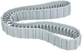 vhbw Zahnriemen für Dolphin SOPRA Perfect, Premium Poolsauger (182821697-4)
