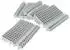 vhbw Poolbürste für Dolphin 99991080-EU / 99991089-EUI / 99991083-PRX, PVC, 4er-Set (183852918-5)