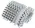 vhbw Poolbürste für Dolphin 99991080-EU / 99991089-EUI / 99991083-PRX, PVC, 4er-Set (183852918-5)