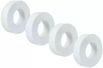 vhbw Bürstenring für Dolphin Pro X1, Scoop Deluxe, Hydro 40, M400 (4-tlg) (183664873-1)