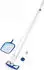 Bestway Flowclear Poolpflege Basis-Set AquaClean mit pumpenbetriebenem Poolsauger & Kescher