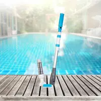 Gre B07L47XP4W, Gre Pool u. Spareiniger m. Teleskopstiel (B07L47XP4W) Grau