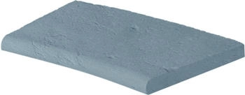 Weserwaben Beckenrandstein Margo Element mit Innenrundung für Radius 100 cm 50 cm x 31 cm x 3,2 cm Perlgrau