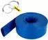 VEVOR Pool-Rückspülschlauch PVC-Gewebe flach 76mm x 32m Blau (Pool Backwash Hose 3
