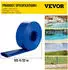 VEVOR Pool-Rückspülschlauch PVC-Gewebe flach 76mm x 32m Blau (Pool Backwash Hose 3