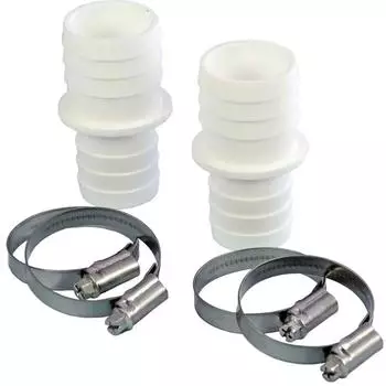 Summer Fun Schlauchverbinder von &Oslash;32 mm auf &Oslash;38 mm 2er Pack inkl.4 Schlauchklem.