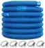 Monzana Poolschlauch 10m Ø38mm UV- und chlorresistent, blau (109275)