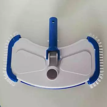 myPOOL Pool-Bodenreinigerb&uuml;rste 35cm mit Seitenb&uuml;rsten 32/38mm