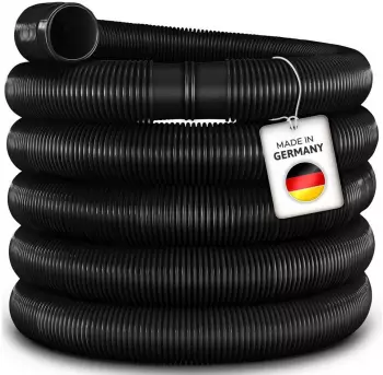 tillvex Poolschlauch 10m &Oslash;32mm Schwarz (TVPS-011)