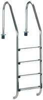 Clear Pool Poolleiter "Tiefbeckenleiter Edelstahl" 4 Stufen