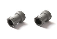 Bestway 58236, Bestway Schlauchadapter 38 mm - 32 mm, Doppelpack (58236) Grau