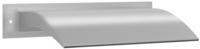 vidaXL Pool-Wasserfall Silbern 45x26x13 cm Edelstahl