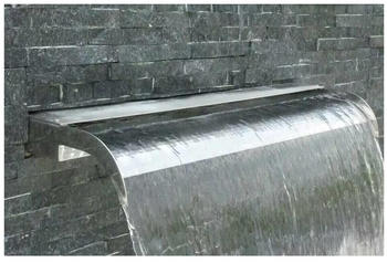 Ideal Wasserfall Cascade 500 mm Edelstahl (712531)