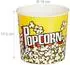 Relaxdays Popcorn Eimer wiederverwendbar, 2,8L, 12er-Set