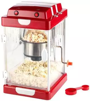 Rosenstein & S&ouml;hne Retro-Popcorn-Maschine "Movie" im 50er-Jahre-Look
