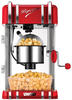 Retro popcorn maker - red metallic