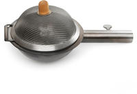 Kikkerland Popcorn-Pfanne Kinder Camping Popcornmaker Feuer Pfanne Edelstahl