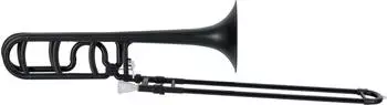 Classic Cantabile MardiBrass Quart-Posaune Bb/F Kunststoff matt-schwarz mit Gigbag (00065115)