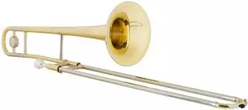 Lechgold TP-25L Bb/F Tenorposaune, Messing lackiert, mit Mundstück & Gig Bag (00110942)