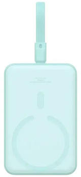 Baseus Magnetic Mini 20W 10000mAh blau mit integriertem Lightning-Kabel